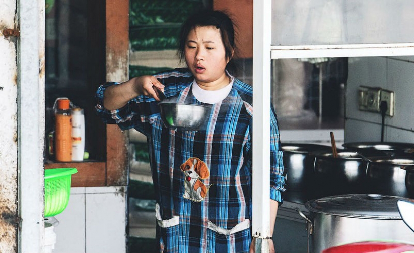 De China de que los turistas no ven