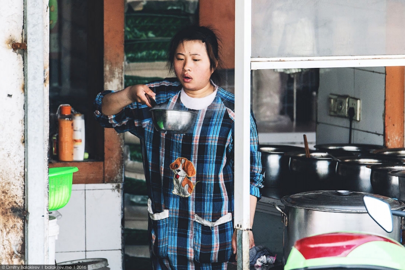 De China de que los turistas no ven