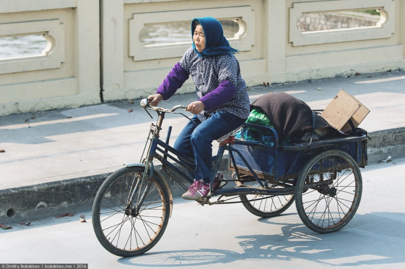 De China de que los turistas no ven