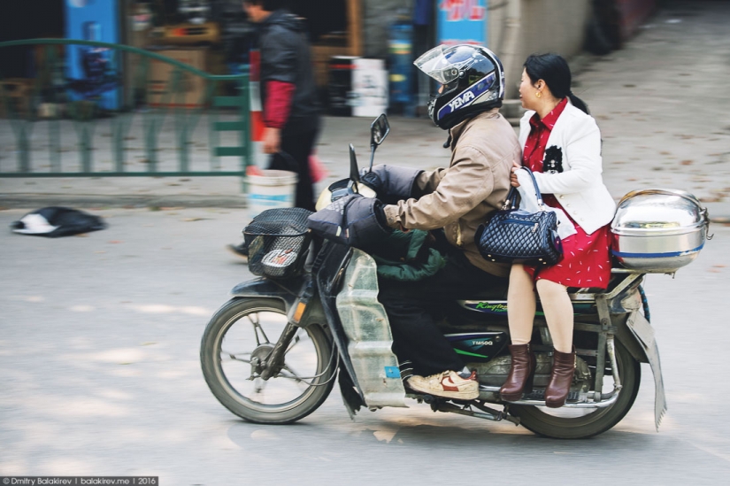 De China de que los turistas no ven