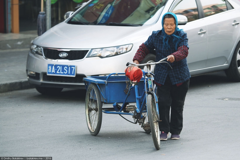 De China de que los turistas no ven