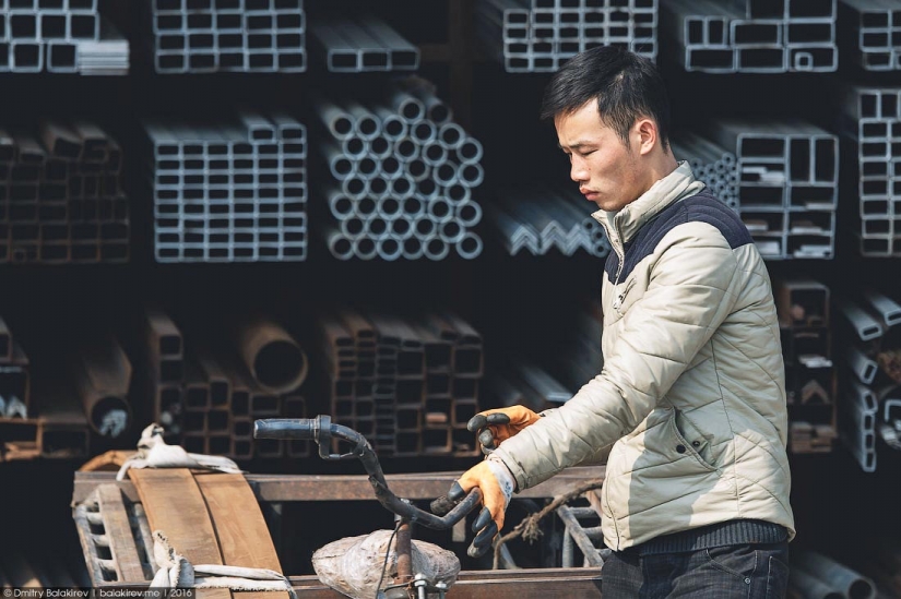 De China de que los turistas no ven