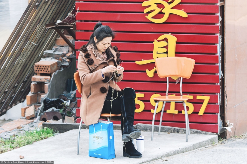 De China de que los turistas no ven