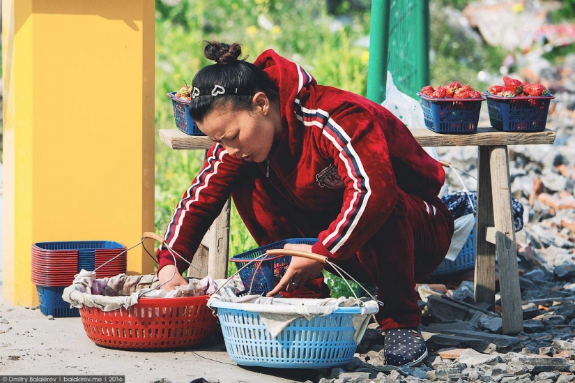 De China de que los turistas no ven