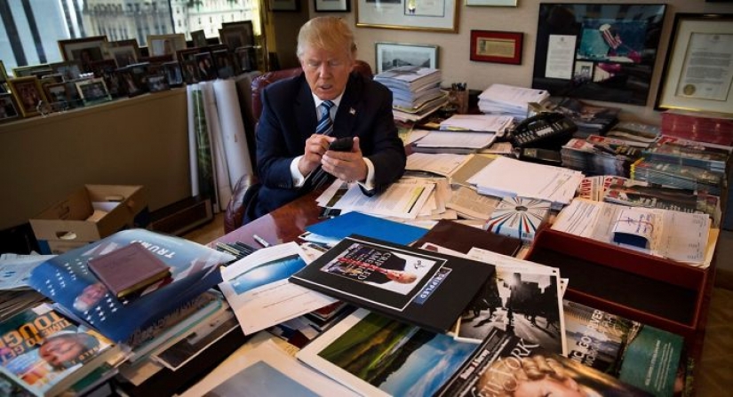 De cómo las imágenes de la política Norteamericana, para crear la ilusión de diamantes en bruto de la actividad