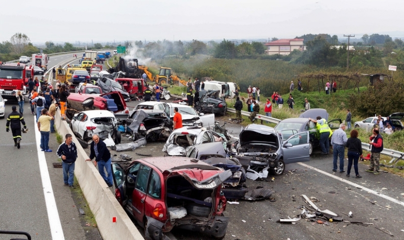 De la suerte de no escapar: el 15 causas más comunes de muerte de las personas