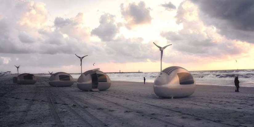 Dentro de las baratas, pequeñas y hermosas casas del futuro, donde todavía esperamos