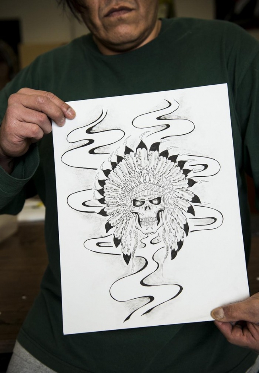 Dentro del Ártico canadiense de la prisión, que tiene una sala de vapor y un lugar especial para la fumigación de humo