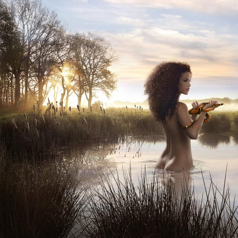 Desnudo: increíblemente sensuales imágenes de niñas en una serie de fotografías artísticas