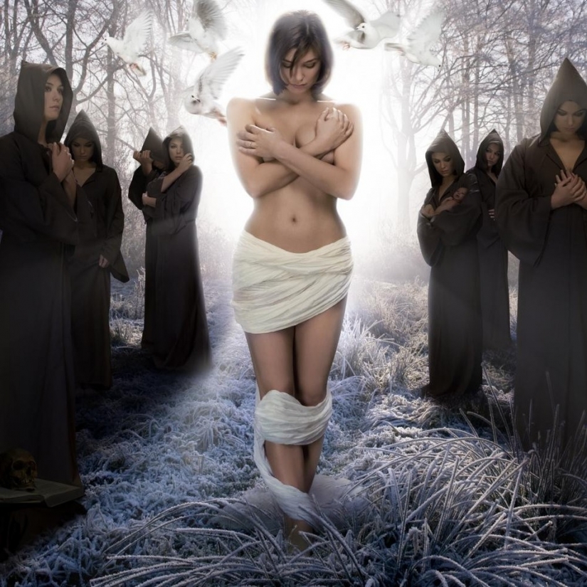 Desnudo: increíblemente sensuales imágenes de niñas en una serie de fotografías artísticas