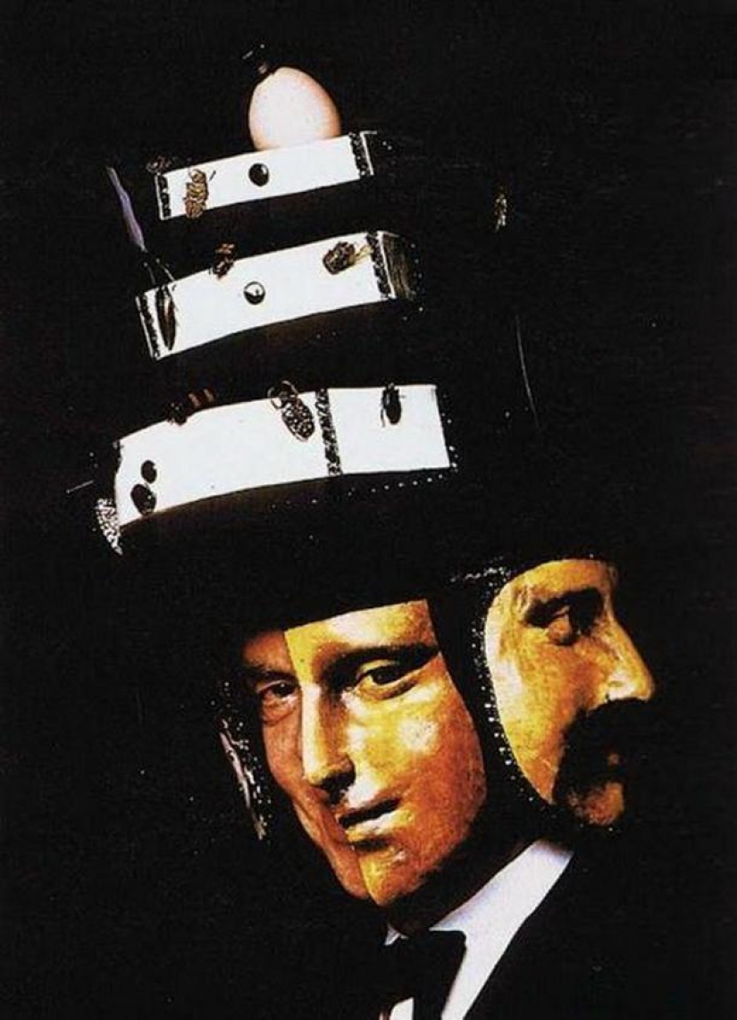 Diabolical surrealism: black cats, Lucifer and orgies