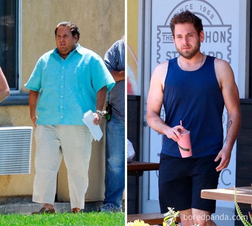 Do not stand up and eat: people who drastically dropped weight before and after metamorphosis