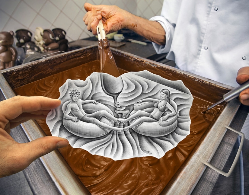 Dos-capa de arte de Ben Heine