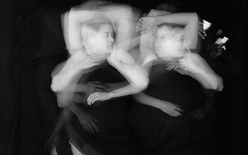 Dream of lovers on a long exposure