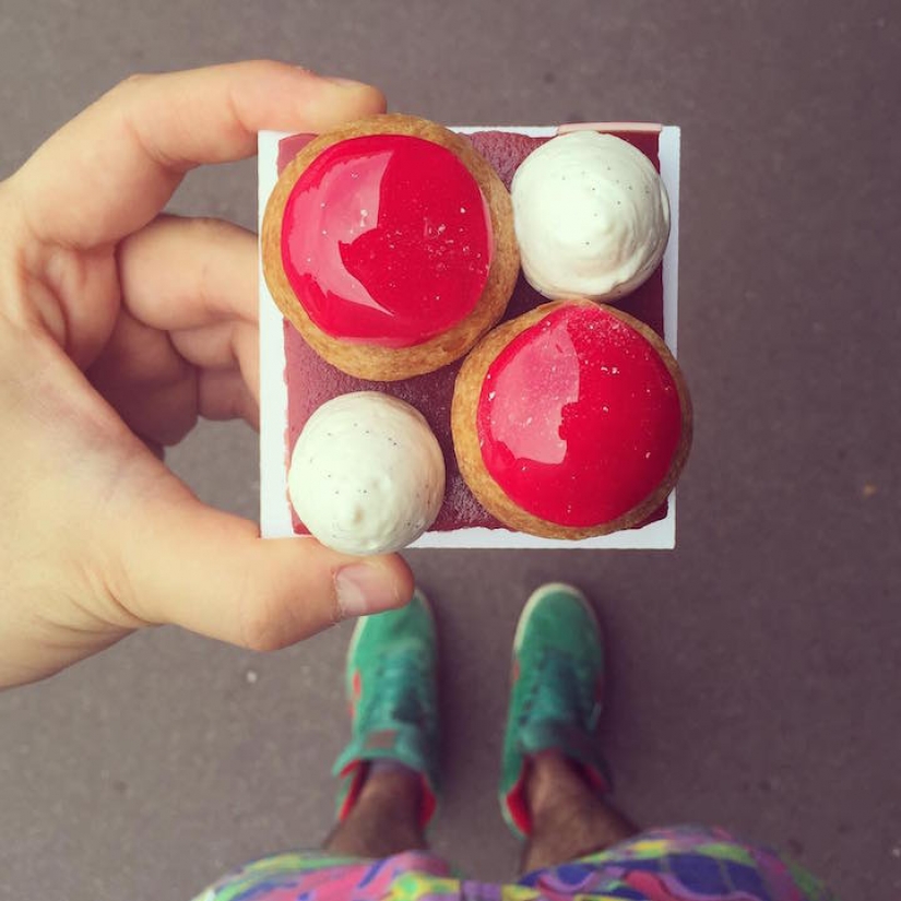 Eclair como el arte de: postre y zapatos en instagram Tala Spiegel