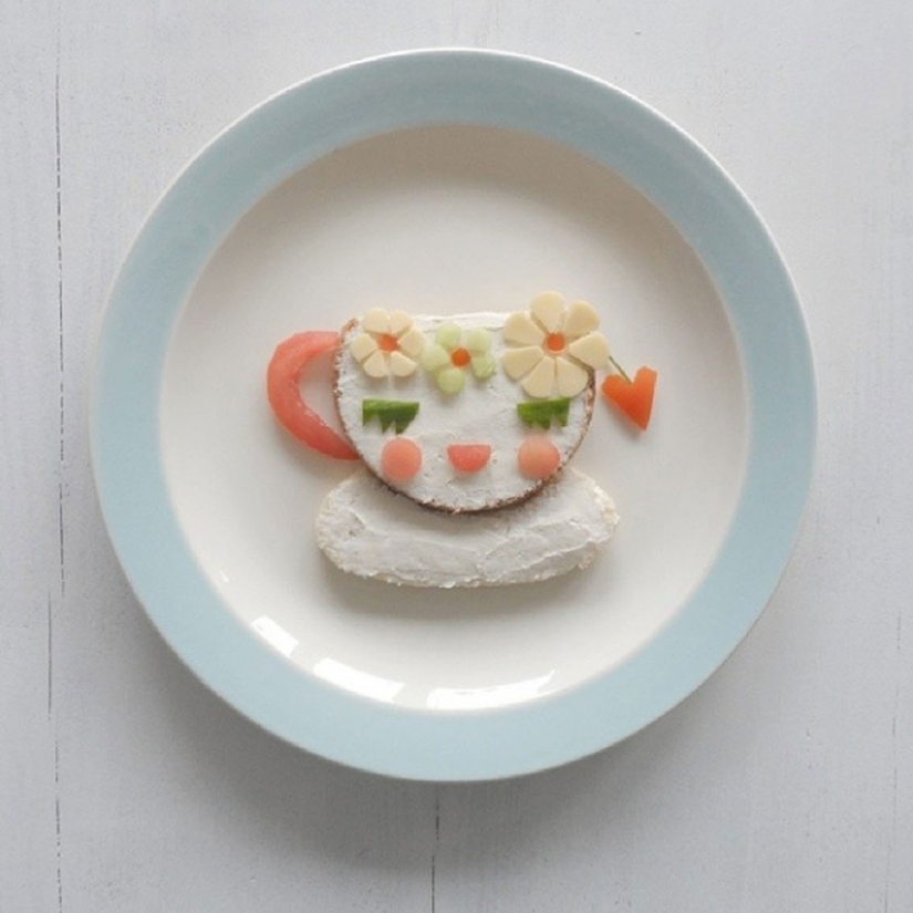 Edible cartoons from the Dutch artist