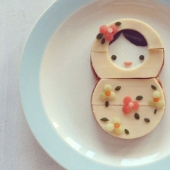 Edible cartoons from the Dutch artist