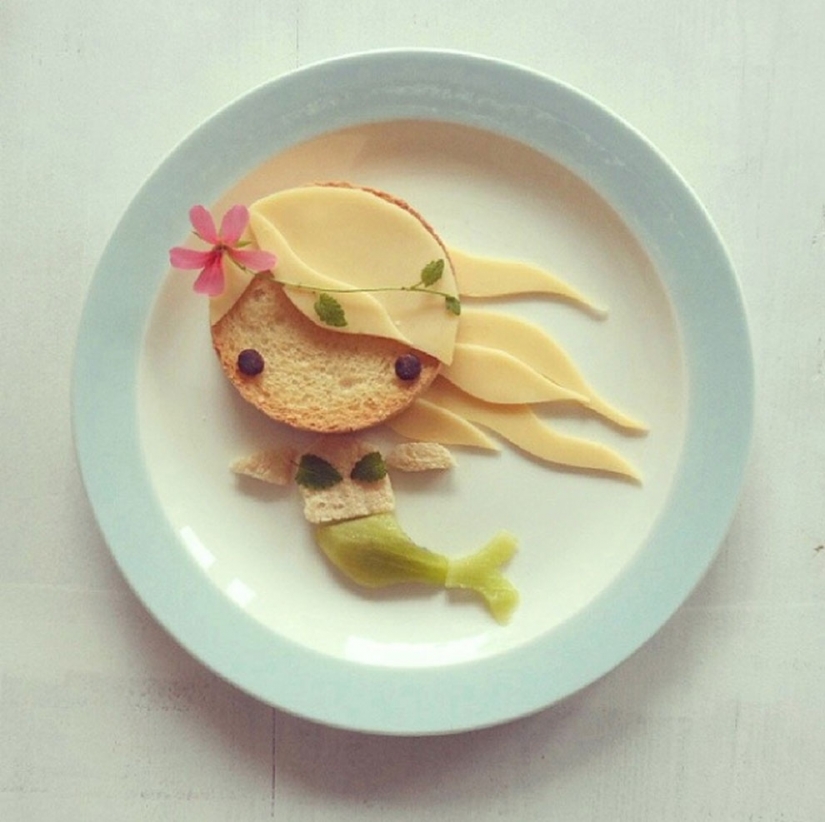 Edible cartoons from the Dutch artist