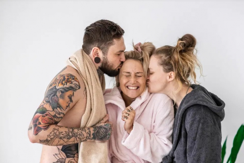 El amor llega de repente: ella se ha enamorado de una chica y la llevó a su familia, y su esposo apoyó la elección