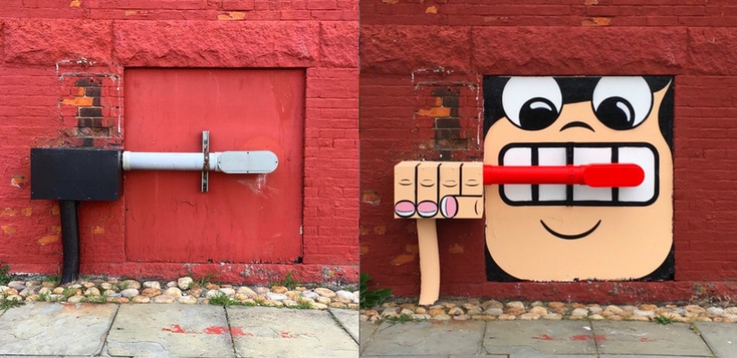 El artista de nueva York sabe tocar un Nocturno en una tubería de desagüe de la flauta El artista de nueva York sabe tocar un Nocturno en una tubería de desagüe de la flauta