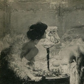 El autor de la colección de las más extrañas postales desde el pasado