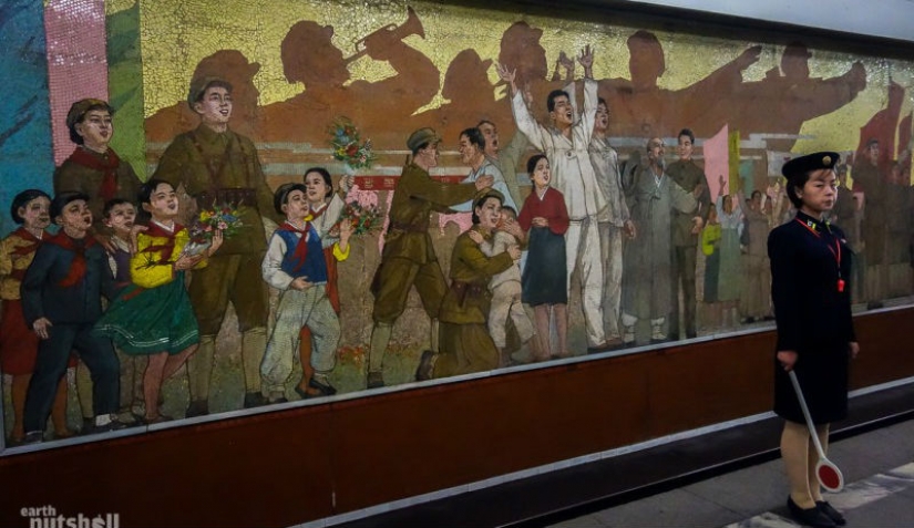 El cerrado de la estación de metro en el mundo: el metro de Pyongyang a través de los ojos de un extranjero