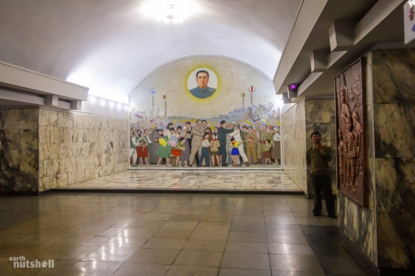 El cerrado de la estación de metro en el mundo: el metro de Pyongyang a través de los ojos de un extranjero