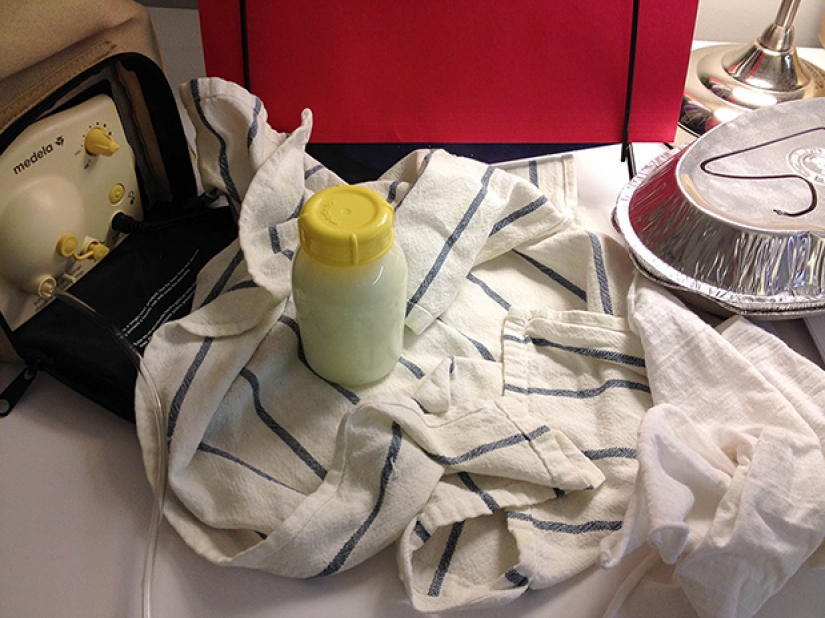 El fotógrafo muy hablaron abiertamente sobre la maternidad y la lactancia materna