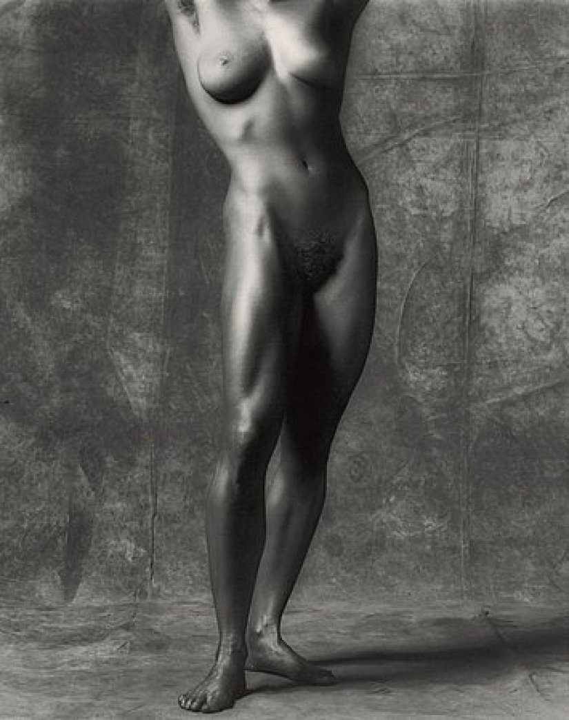 El fotógrafo Robert Mapplethorpe: "puedo crear arte con la pornografía."