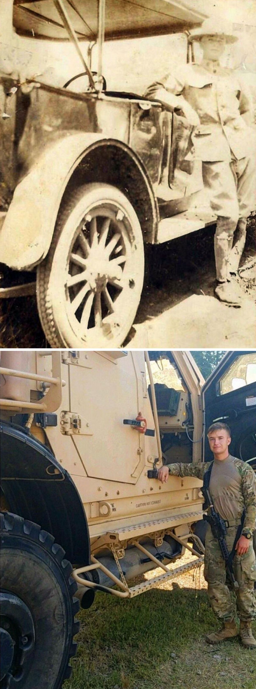 El lanzamiento de la máquina del tiempo: 25 fotos de los abuelos, que ha recreado sus nietos