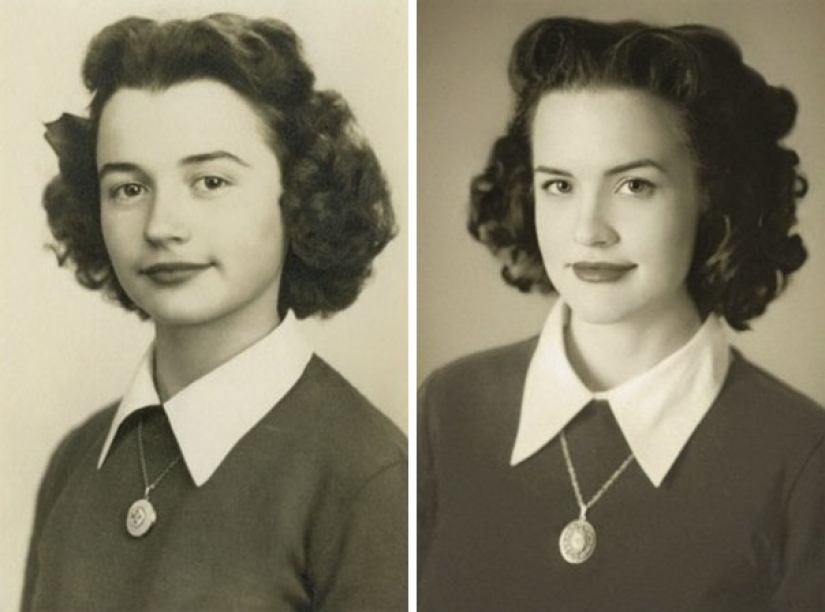 El lanzamiento de la máquina del tiempo: 25 fotos de los abuelos, que ha recreado sus nietos