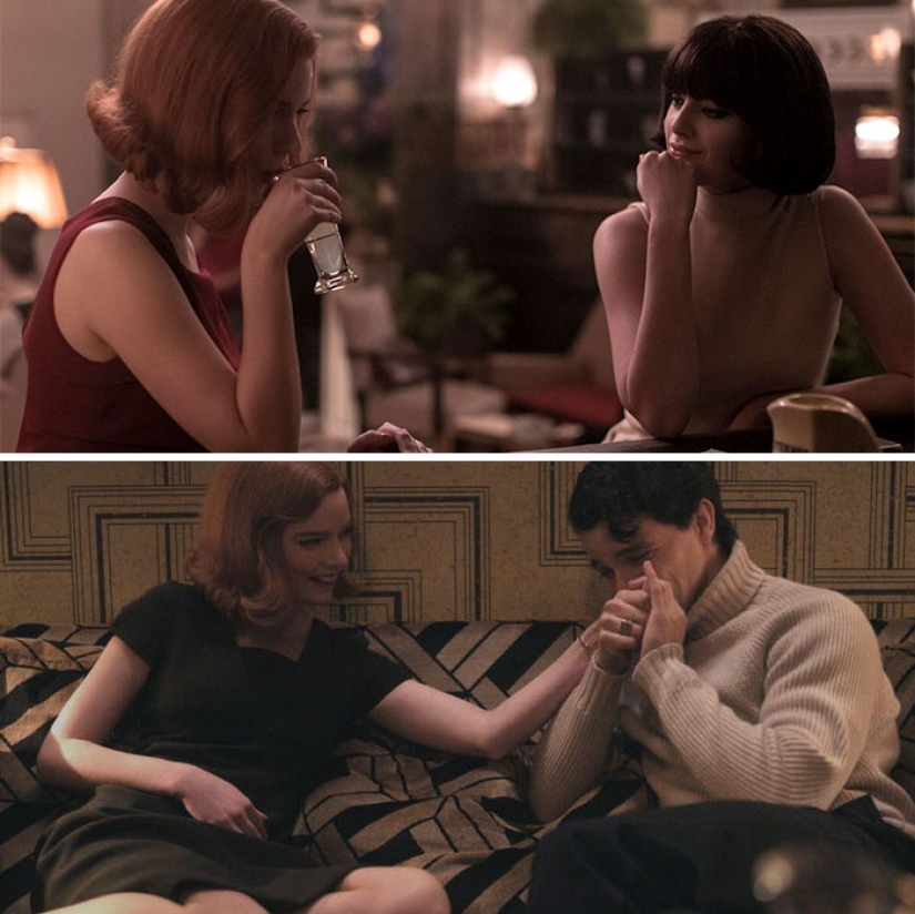 El movimiento de Queen's Gambit está lleno de detalles ocultos, pero aquí hay 15 de ellos