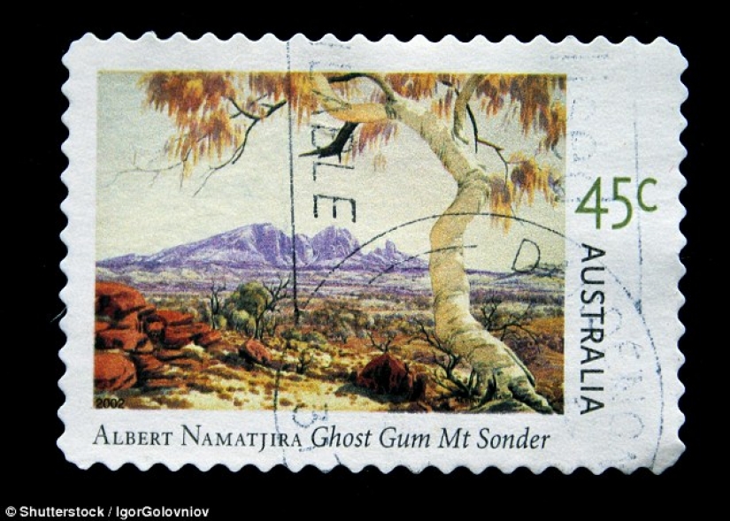 El más famoso de los árboles en el mundo, famoso en el cine, la música y la pintura