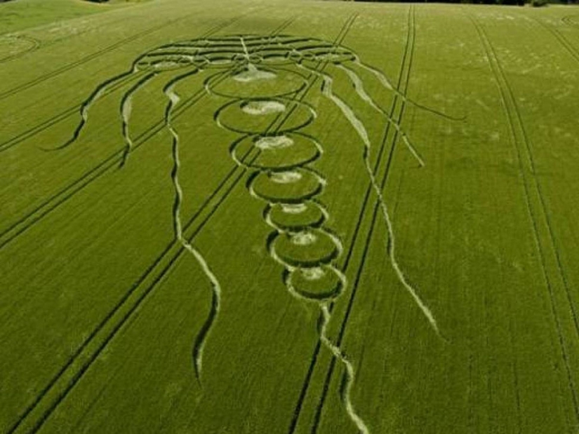 El más famoso en la historia de los misteriosos círculos de las cosechas