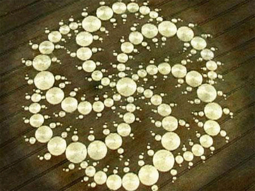 El más famoso en la historia de los misteriosos círculos de las cosechas