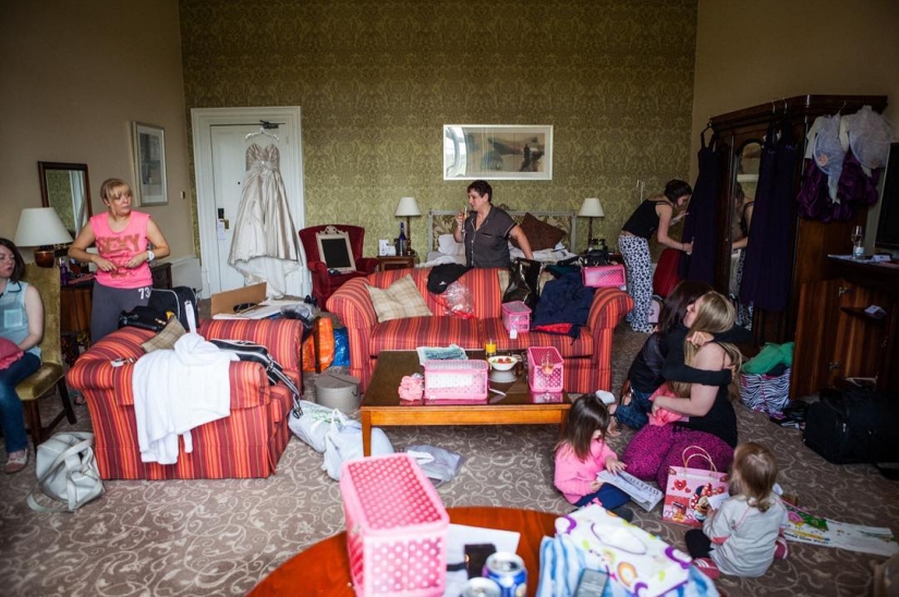 El más honesto de material de archivo de las bodas de fotógrafo Británico Ian Weldon