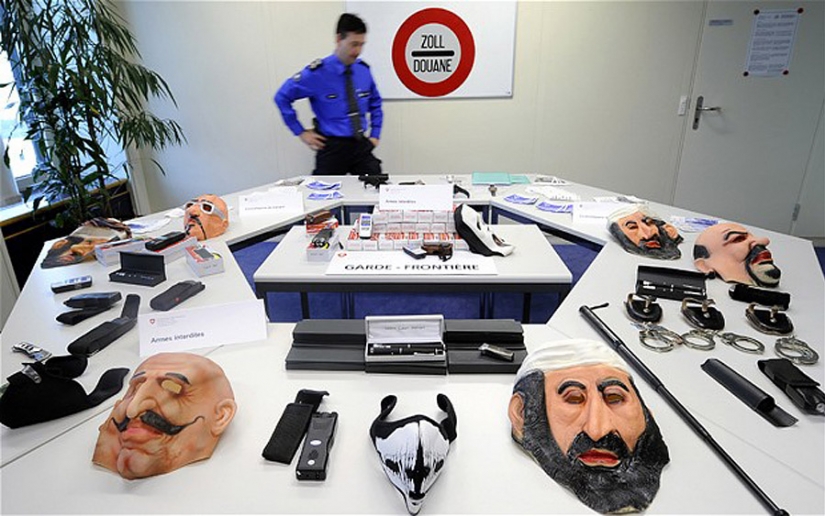 El más inusual de los descubrimientos de funcionarios de aduanas