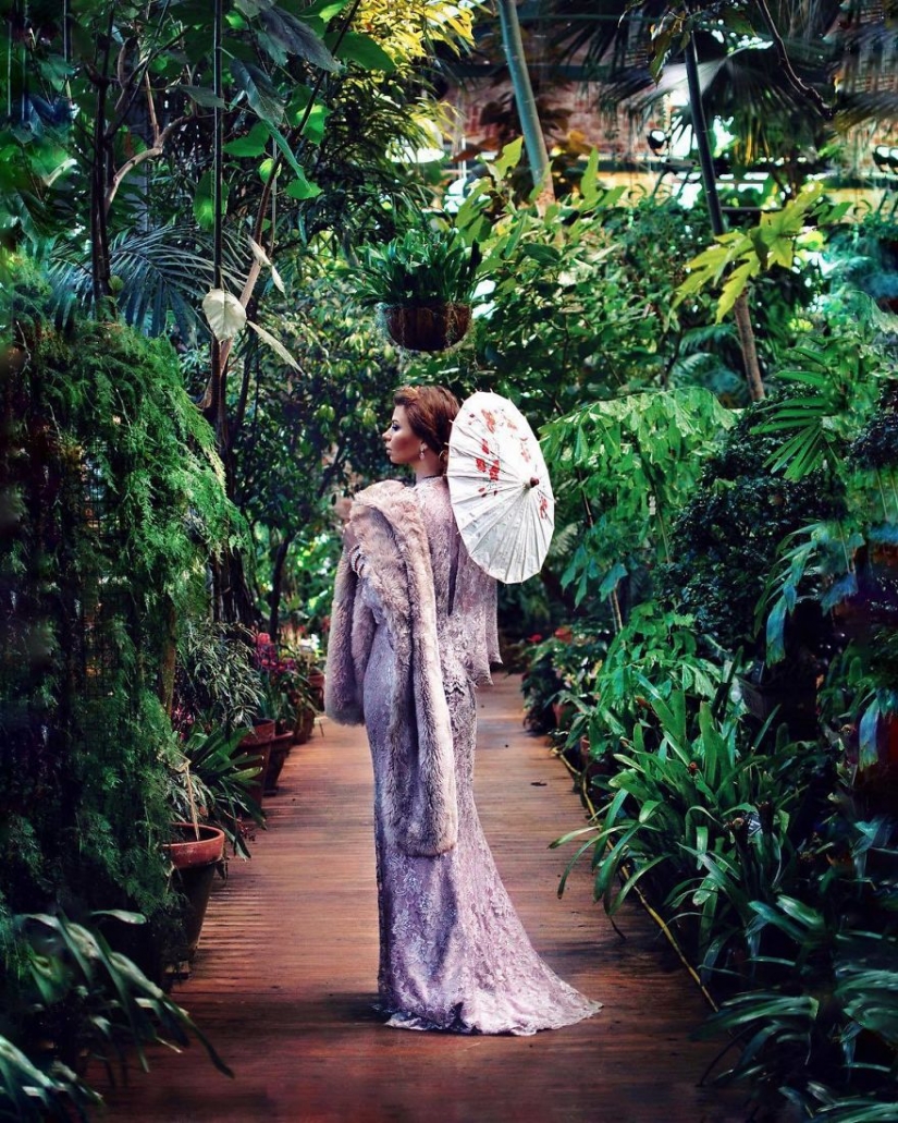 El mundo está bajo la falda: el viajero ruso ha conquistado a instagram fotos de vestidos de airy