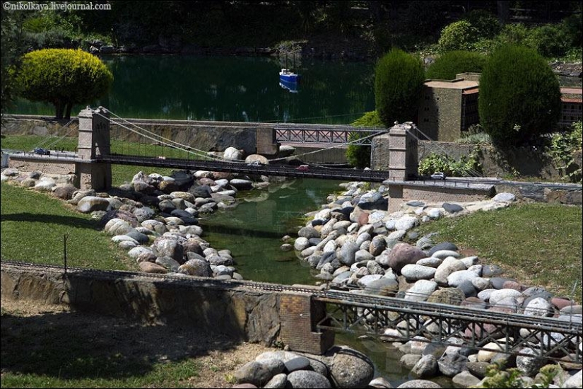 El Parque en miniatura en Barcelona