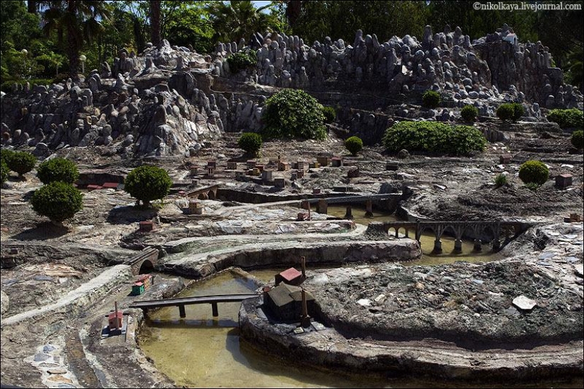 El Parque en miniatura en Barcelona