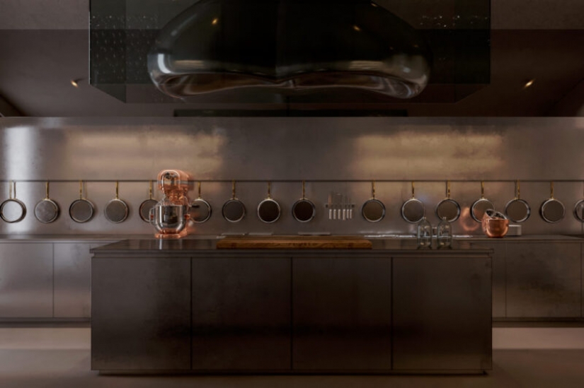 El proyecto de diseño de la tolva desde el Estudio Sergey Makhno Arquitectos