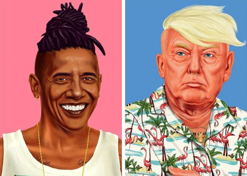 Elegante, de moda, de la juventud: cómo figuras históricas hubiera visto en la imagen de los hipsters