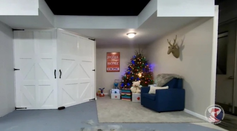 Elochka, Gori! New year's beauty can transform a room into a pile of ashes 23 seconds