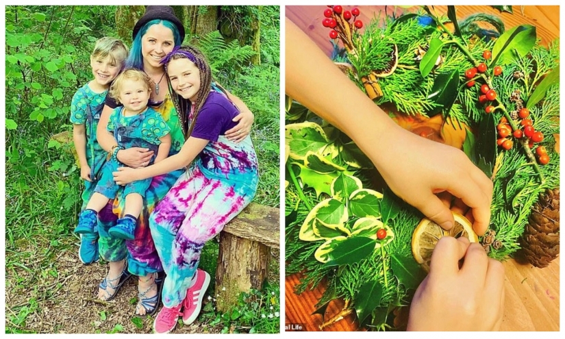 En el nuevo año sin desperdicio: como una madre de gran Bretaña se prepara para las vacaciones en eco-estilo