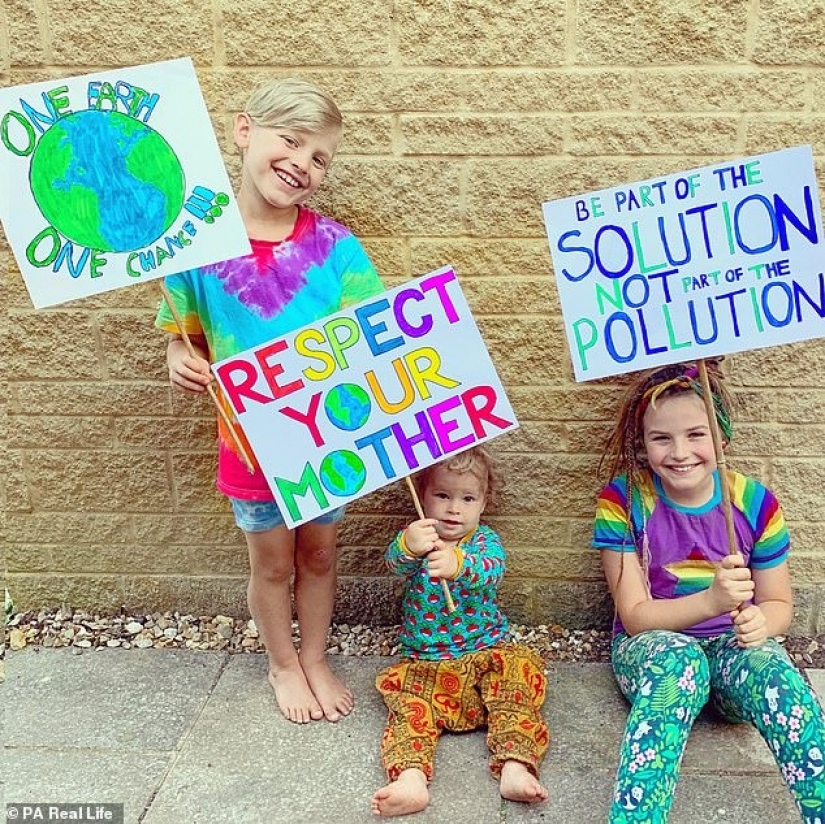 En el nuevo año sin desperdicio: como una madre de gran Bretaña se prepara para las vacaciones en eco-estilo