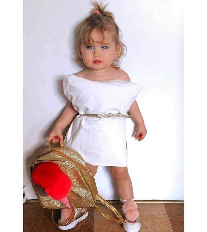 En la red aparecieron los nuevos cuarentena tendencia — vestido-almohada