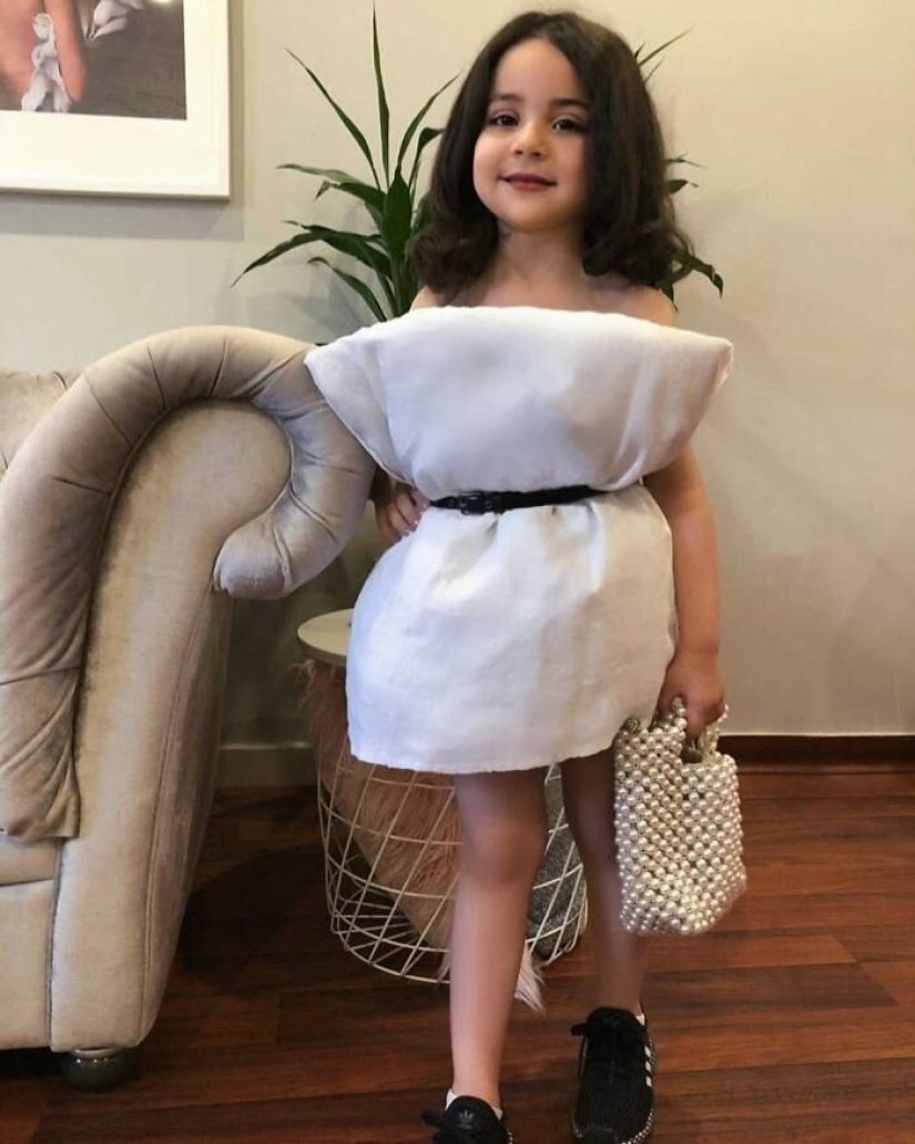 En la red aparecieron los nuevos cuarentena tendencia — vestido-almohada