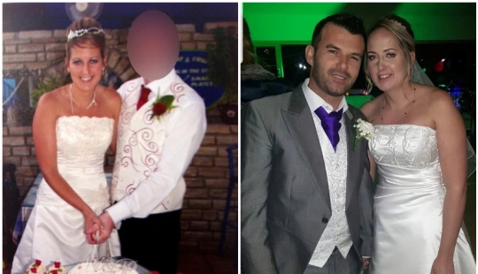 En la repetición: el Británico se casó con el camarero-griego, que estaba bailando en su primera boda