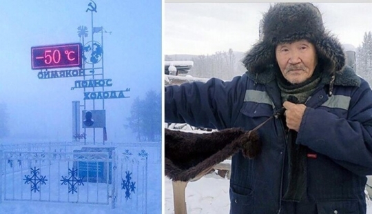 En Yakutia, debido a las heladas severas que coser la piel de los sujetadores para las vacas