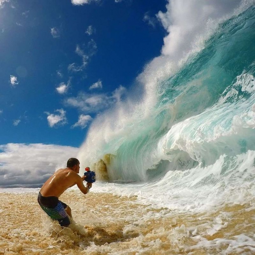 Esto es cómo los fotógrafos disparar olas gigantes en la playa Esto es cómo los fotógrafos disparar olas gigantes en la playa